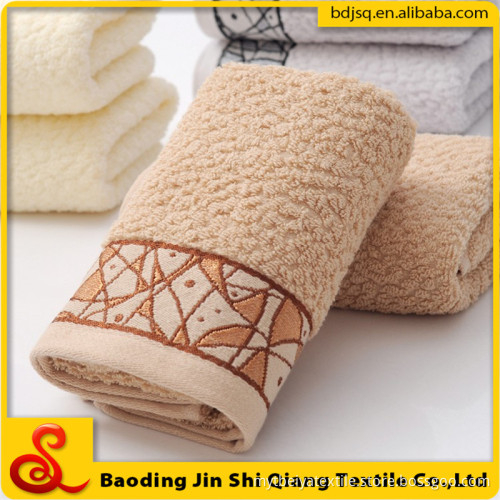 cheap100% cotton bath towel set 35x75 + 70*140 for bathroom